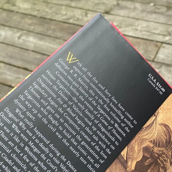 George R. R. Martin Fire & Blood (Hardback) - Picture 3 of 7